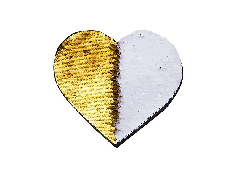 Thumbnail: Heart Flip Sequins Adhesive Patch