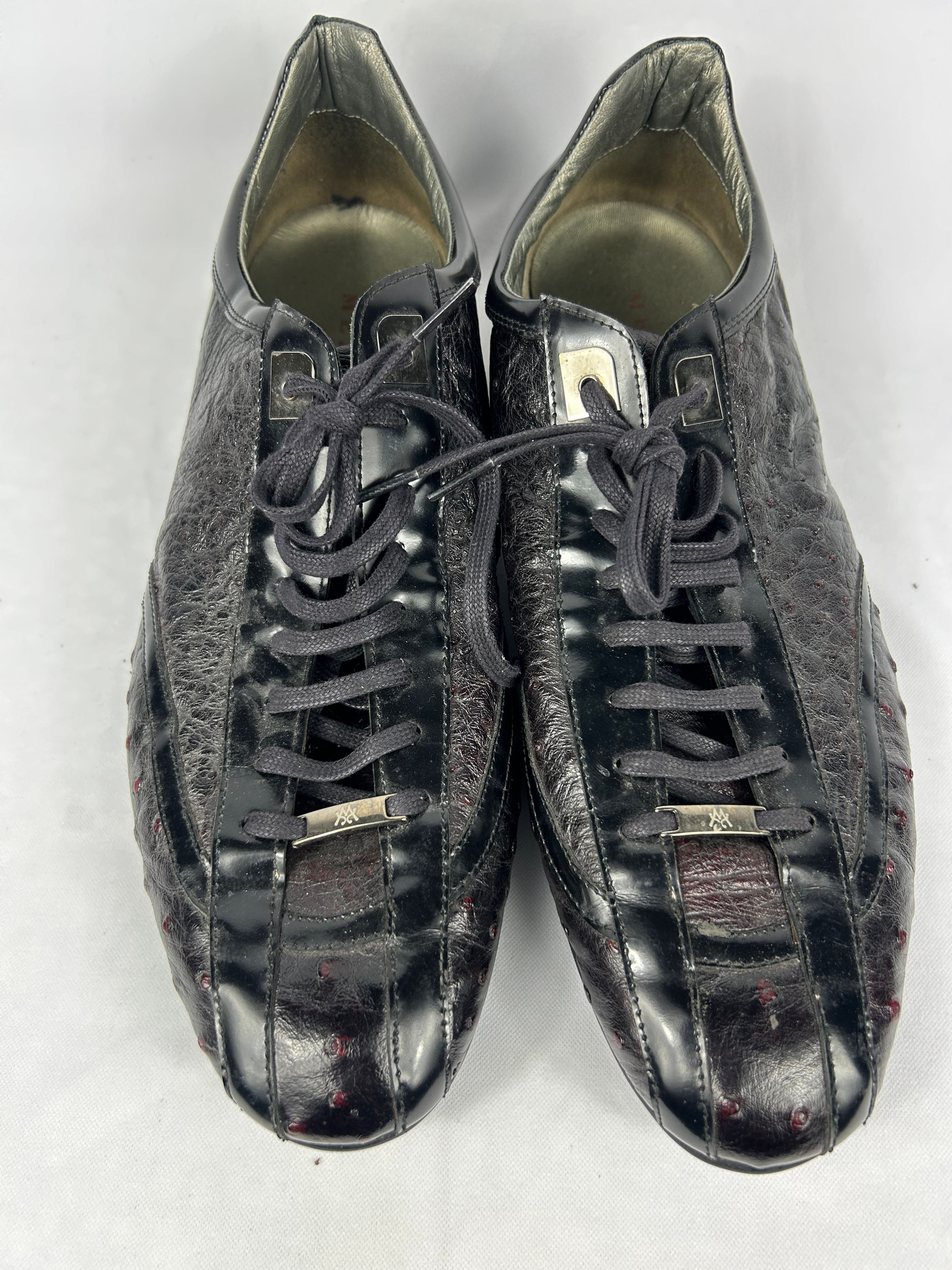 Mezlan	Black Crocodile Leather Shoe