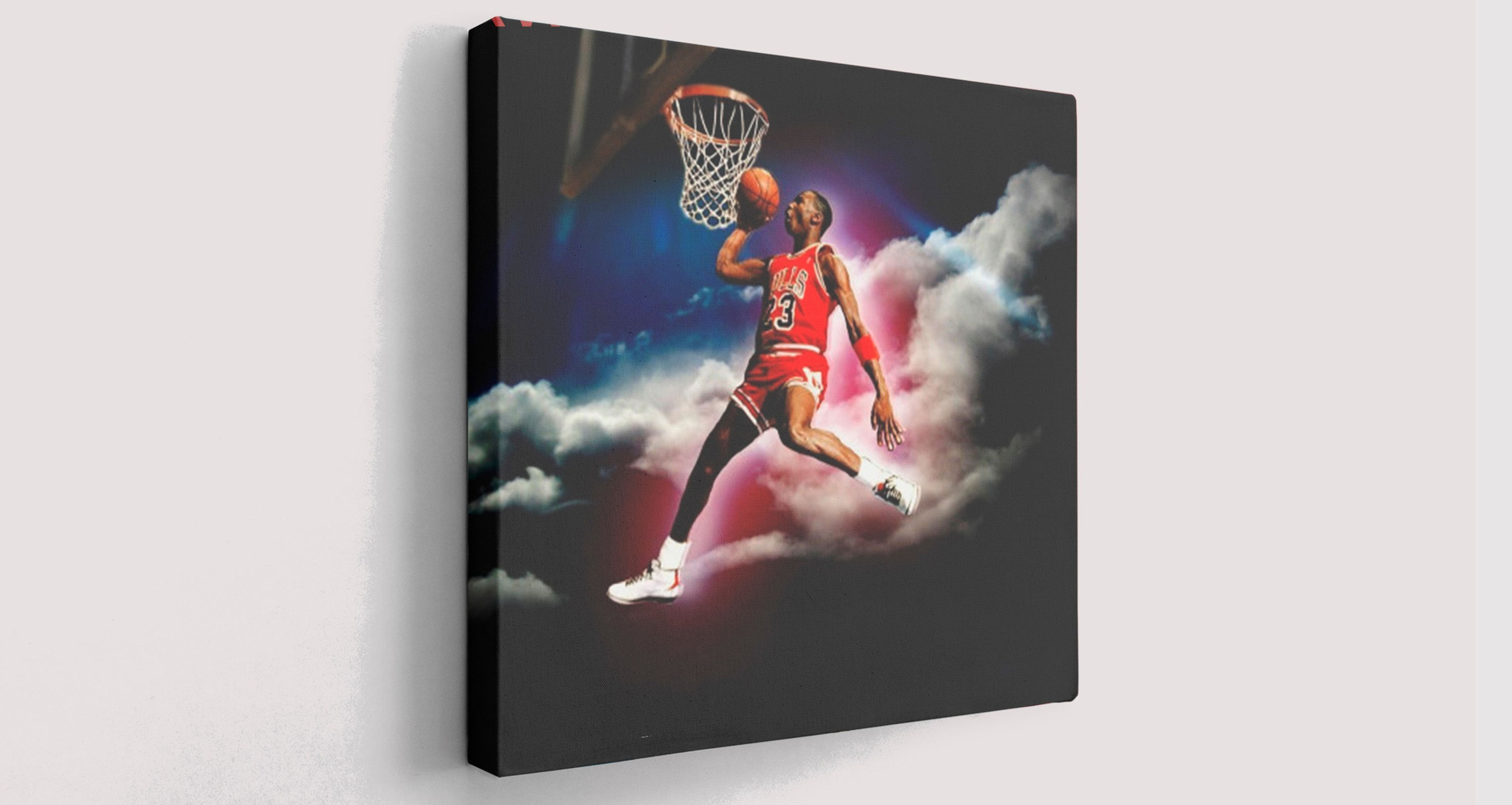 Michael Jordan Rookie Art - Fan Art Canvas Prints