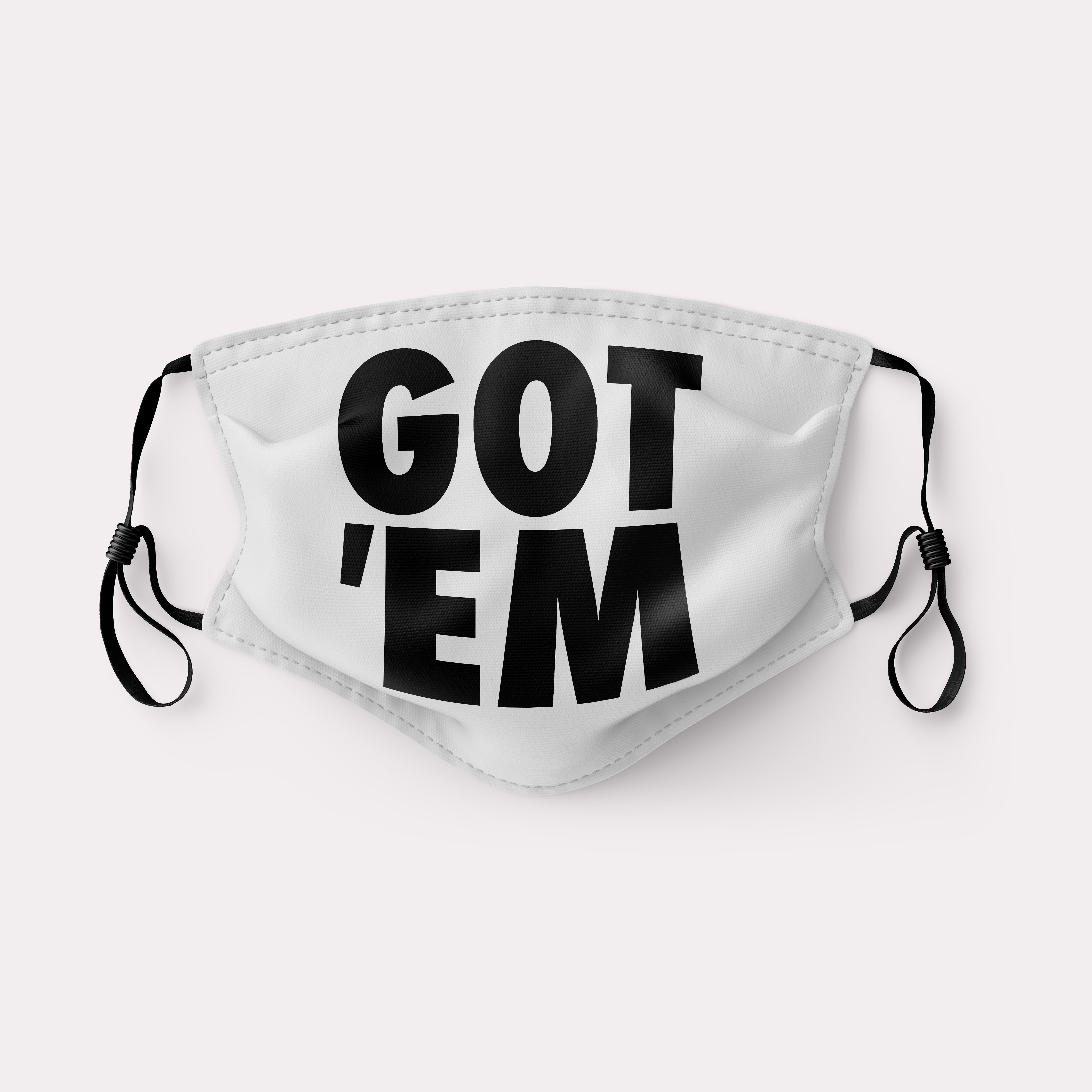 Got 'Em Nike Snrks App Mask - Fan Art Adult Face Mask