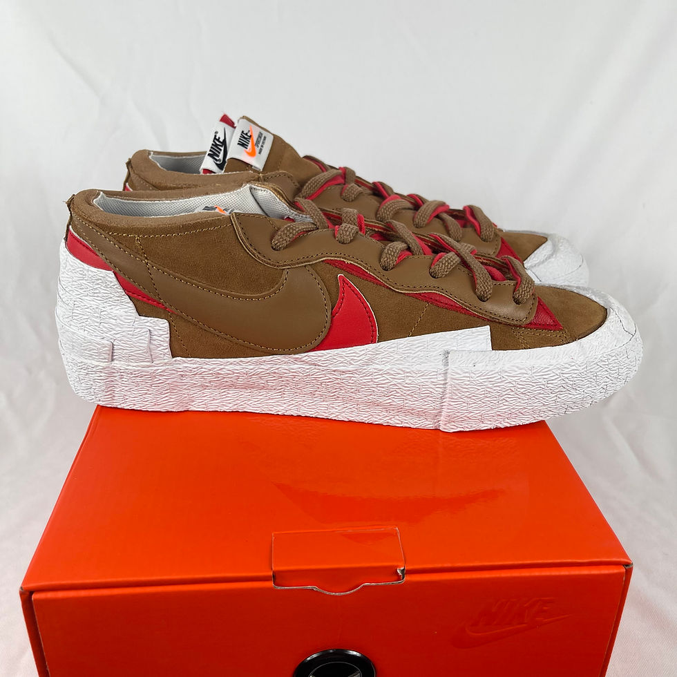 Thumbnail: Nike Blazer Low Sacai British Tan- Size 12M