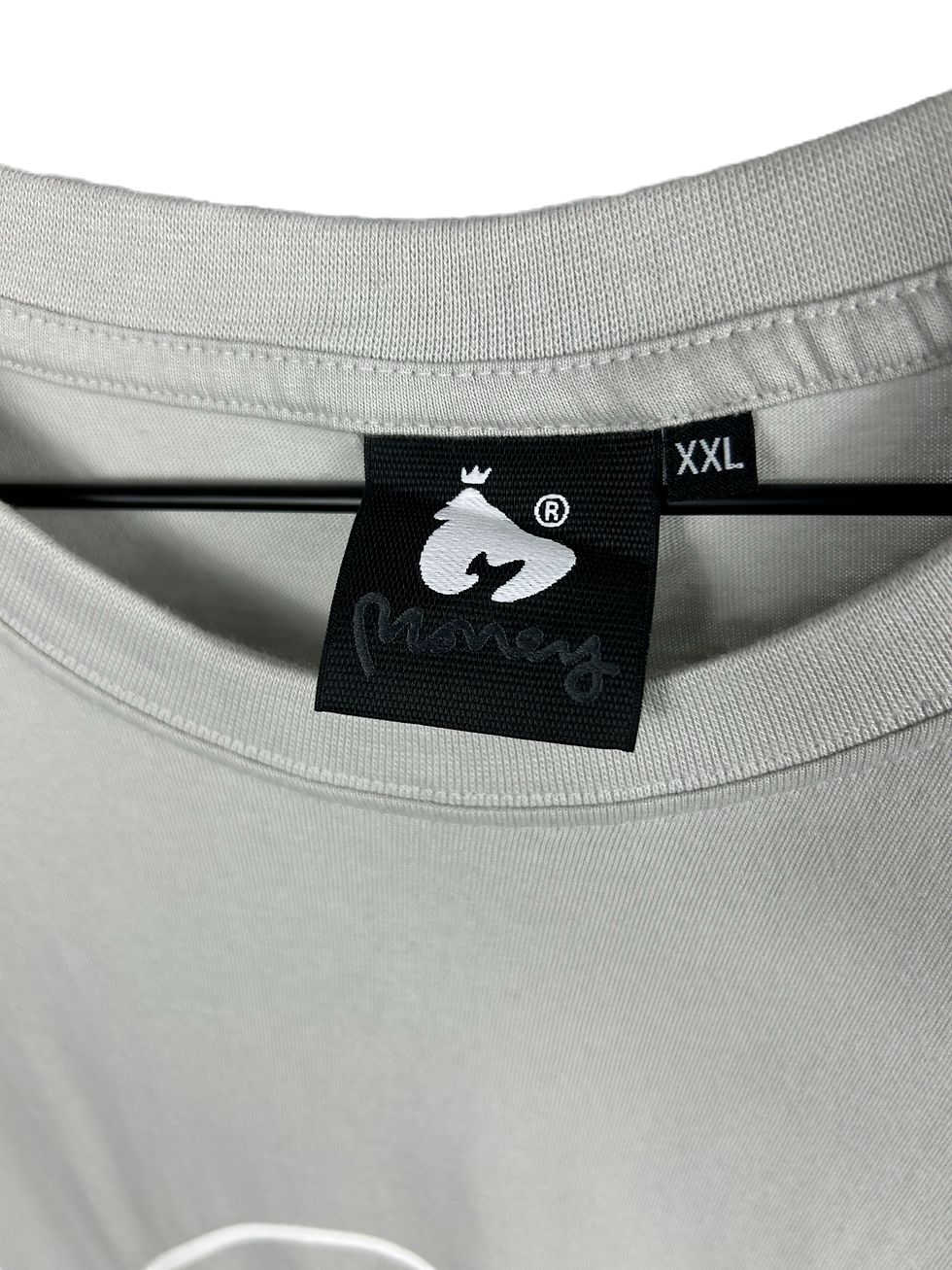 Thumbnail: Money Light Gray T-Shirt with Logo