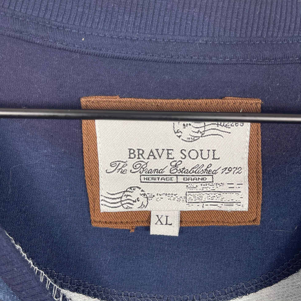 Thumbnail: Brave Soul Clothing Crew Sweater