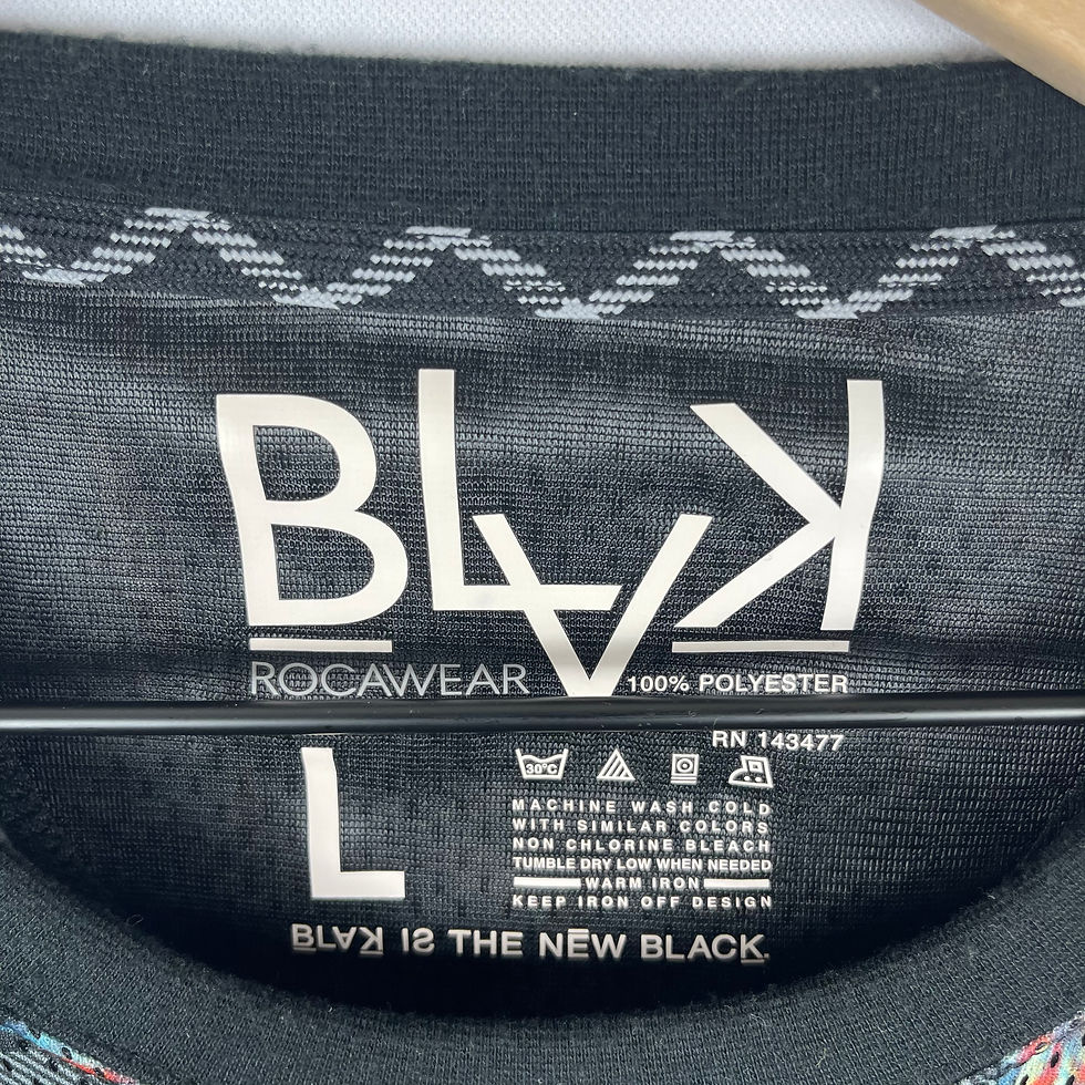 Thumbnail: Rockawear BLAK Clothing Jersey Tee