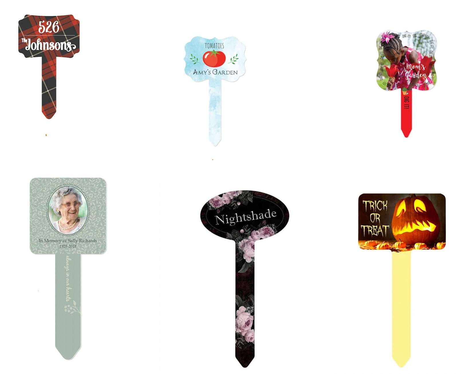 Custom Garden Stakes