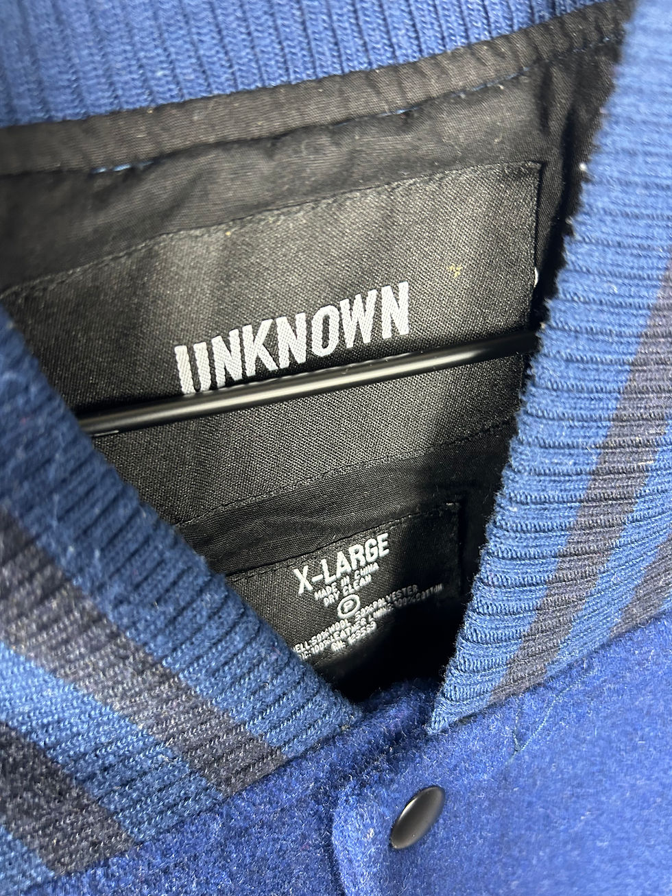 Thumbnail: Unknown Blue Varsity Jacket
