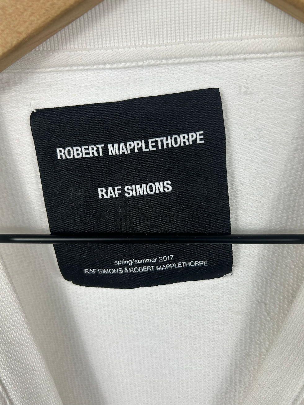 Thumbnail: Robert Mapplethorpe & Raf Simmons Crewneck