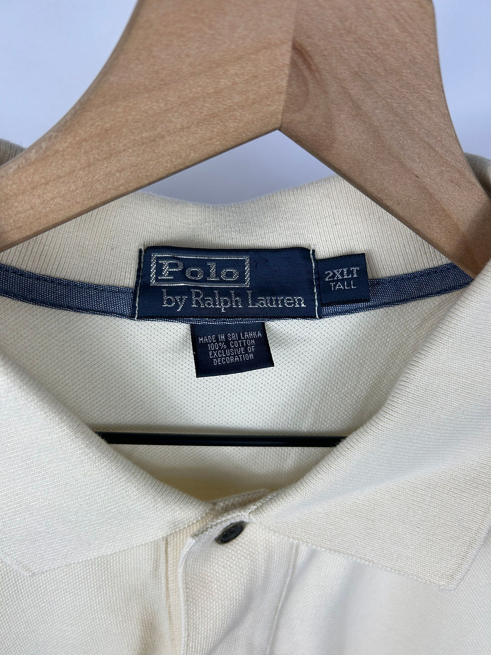 Thumbnail: Polo by Ralph Lauren White Polo Shirt with USA Patch