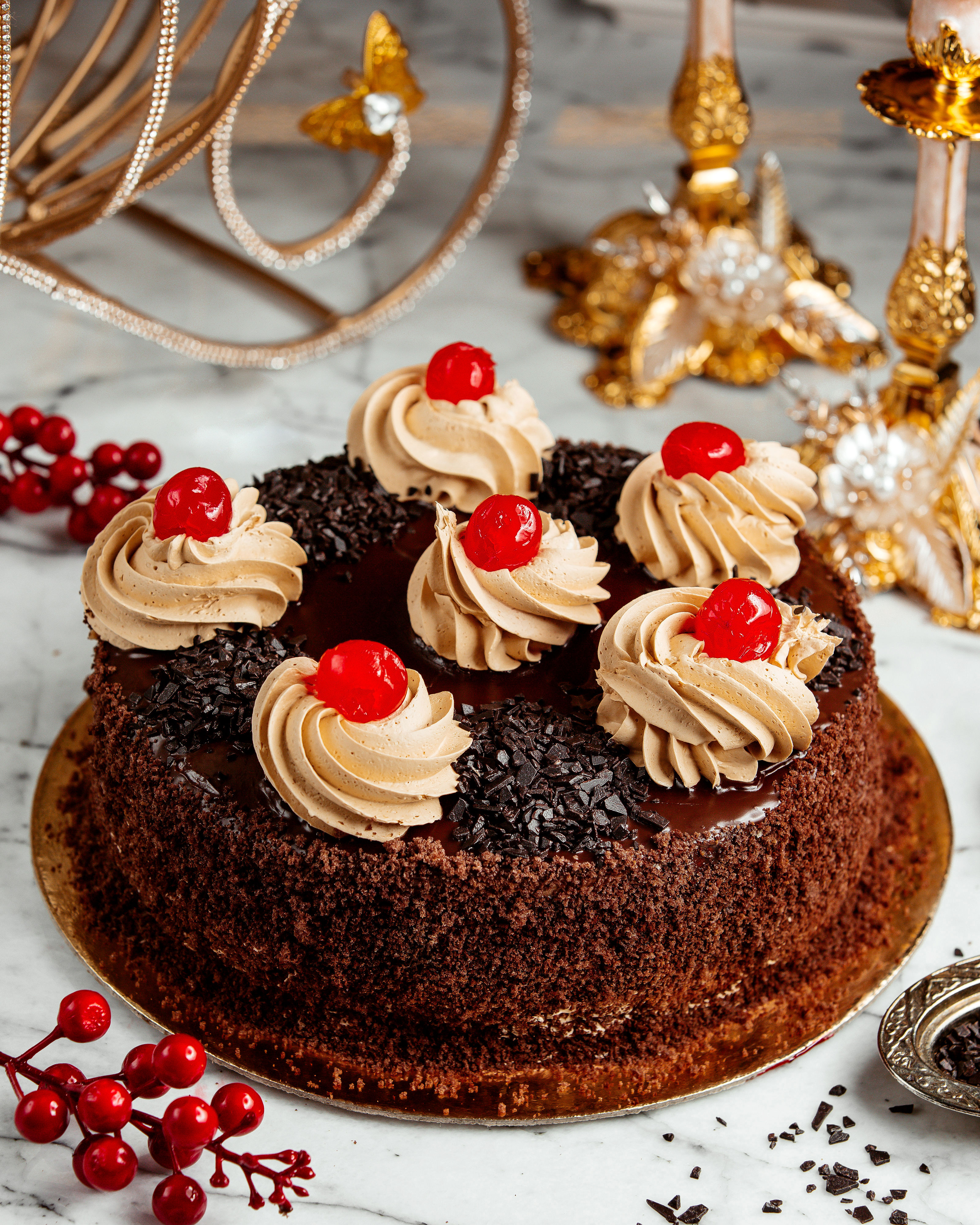 Chocolate Cherry Cake