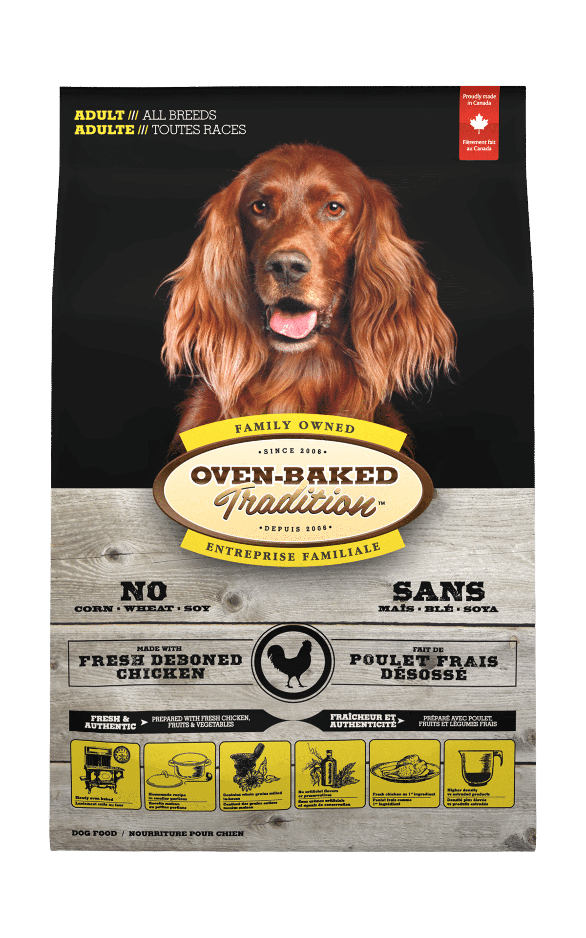 Oven Baked Tradition Chicken Dog 25 lb