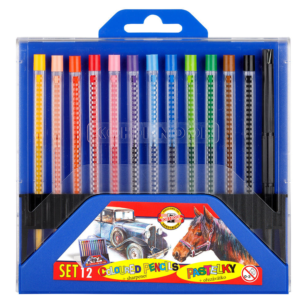 Mechanical Coloured Pencils Set of 12