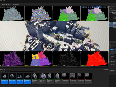 Export Google Earth Mesh to UnrealEngine5 with Nanite
