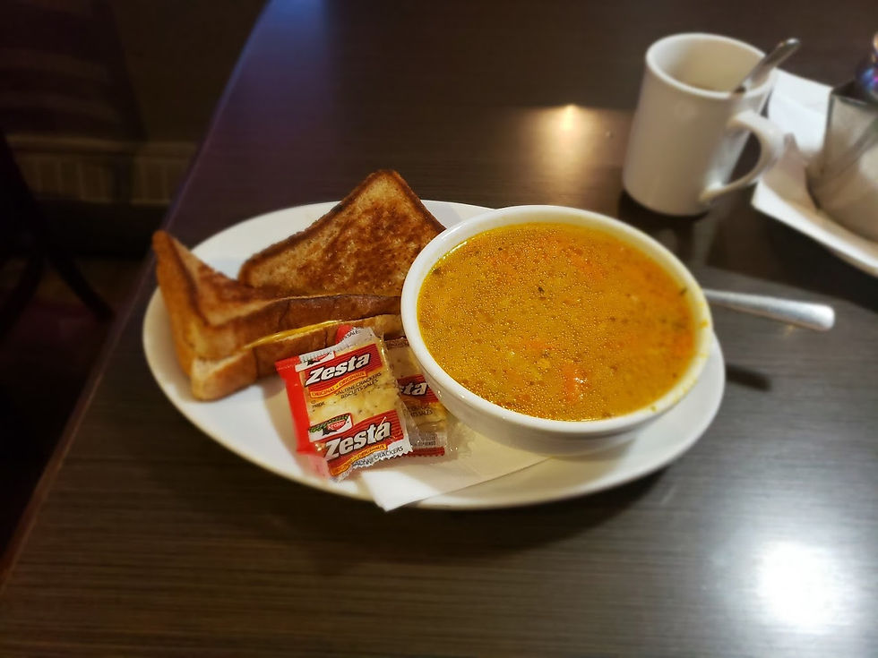 Arranged Food and Objects