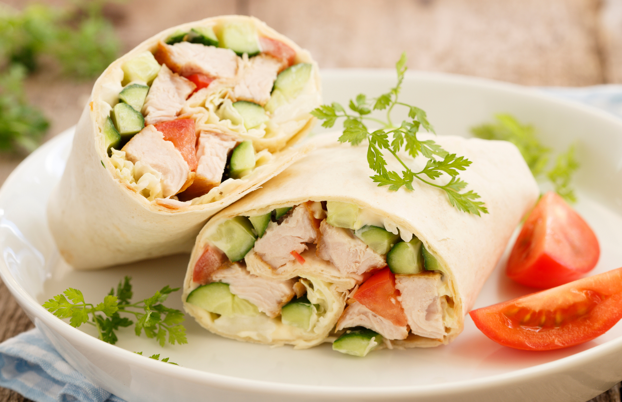 Arranged Food and Objects