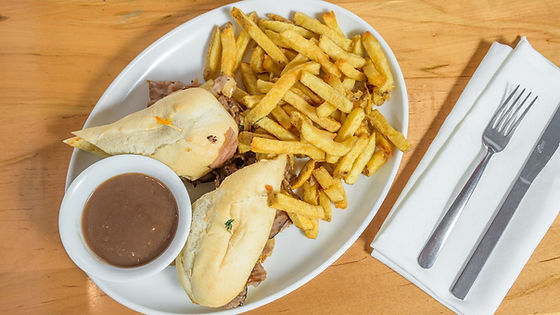 Roast Beef Dip Sandwich