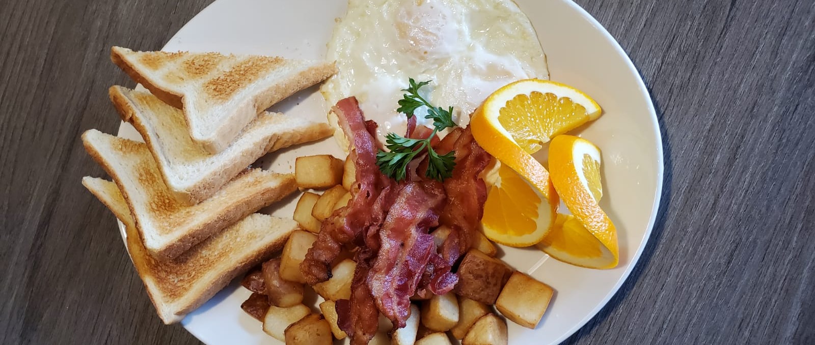 Arranged Food and Objects