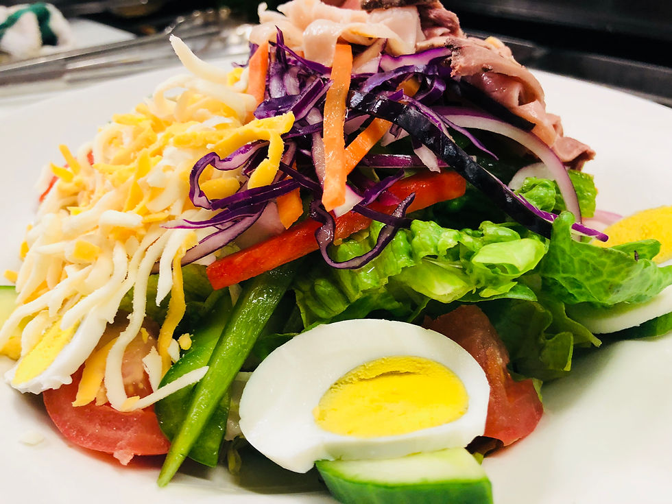 Arranged Food and Objects