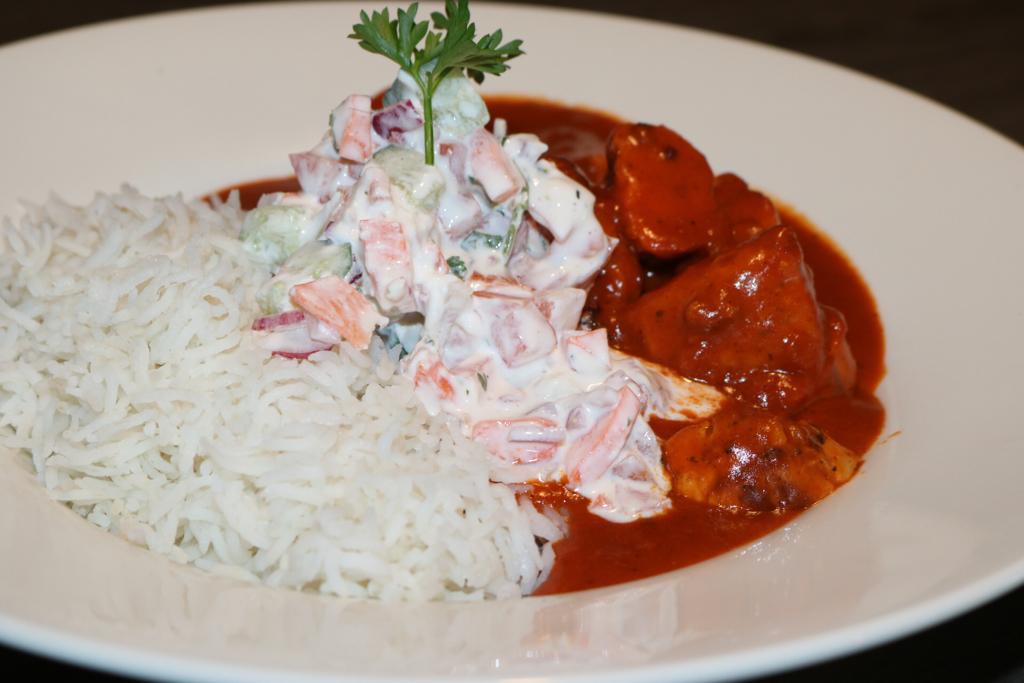 Arranged Food and Objects