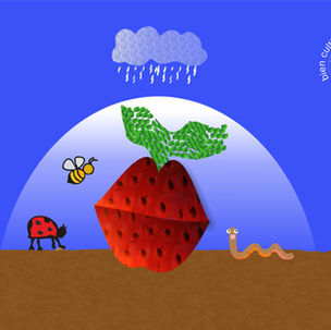 Pesticides et fraises : à l'abri pas de maladie ! technique alternative ferme des authieux