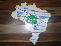 Mapa em pvc recortado #placaserv #plotagem #fachadas #placadeobra #letreiros #paineis luminosos #ade