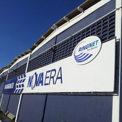 Fachada Novaera #placaserv #placas #letreiros #fachadas #plotagem #adesivos #painéis #banner #faixas