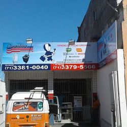 Painéis de fachada  #placaserv #placas #placa de obra #fachada #luminoso #letreiro #paineis #plotage