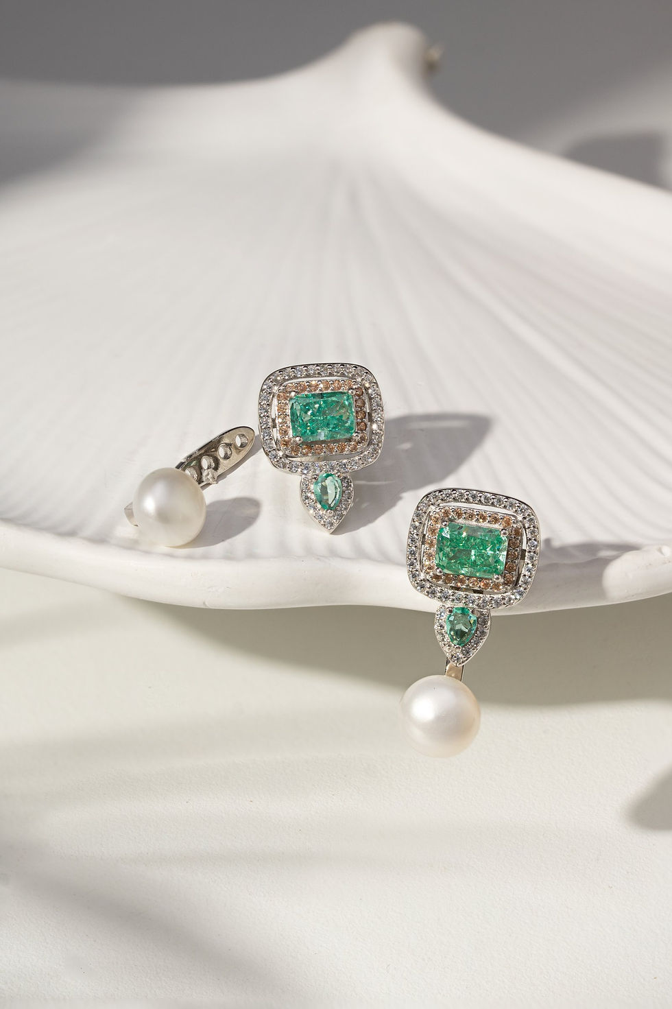 Thumbnail: Paraiba Royale Versatile Earrings