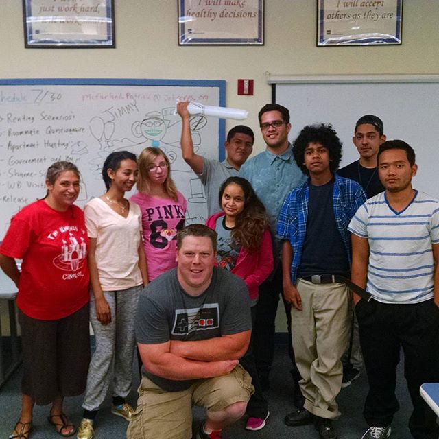 Last weeks Job Corps class on Fatherhood, Jimmy, & The Characteristics of a good father - #supportiv