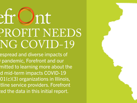 Forefront releases summary of Illinois' nonprofit needs during COVID-19