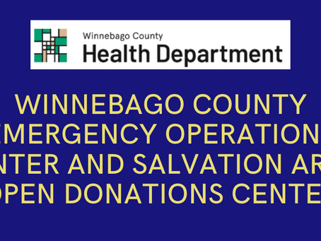 Emergency Operations Center and Salvation Army Open Donations Center