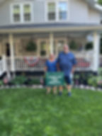 July 2022 Lawn of the Month - Louis and Collette Hill, Melrose Avenue