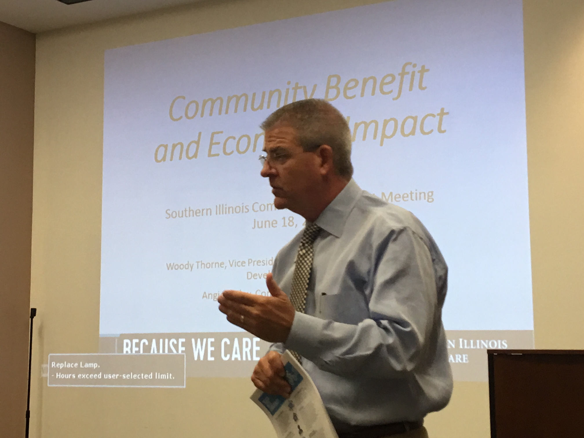 Woody Thorne - Southern Illinois Healthcare - Community Benefits Program