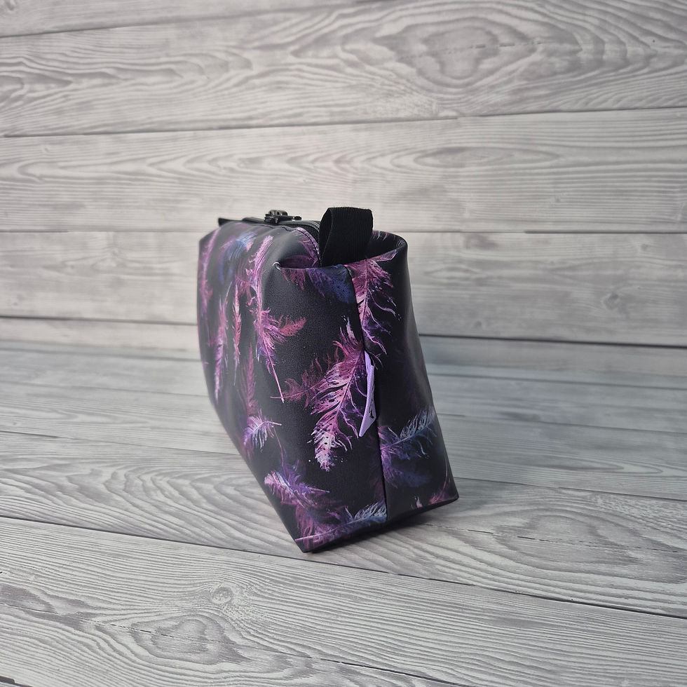 Miniaturbild: Zipper Pouch Lilac Feather