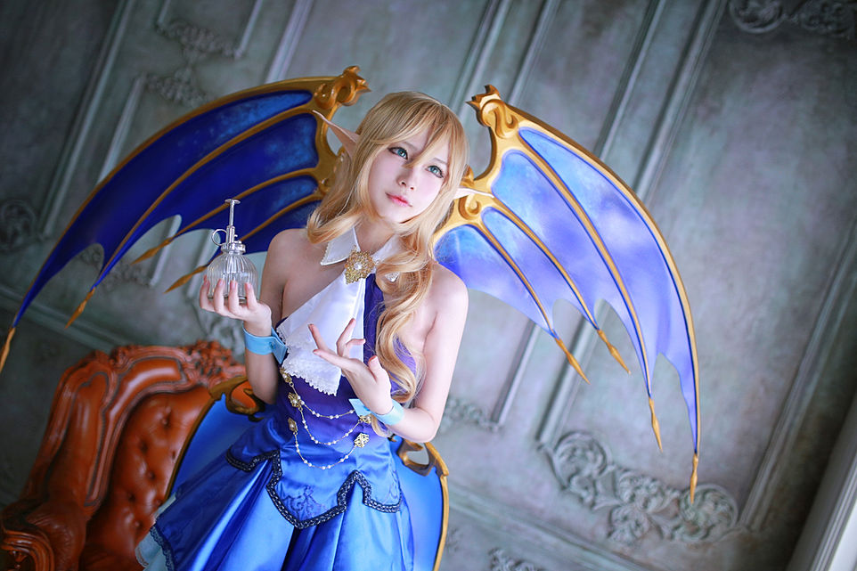 넥슨 영웅의군단 레미엘 코스프레