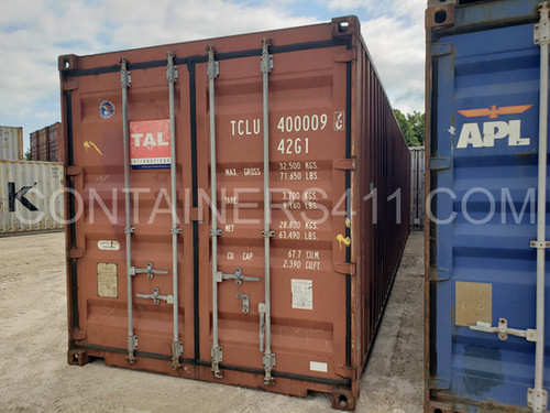 40FT Shipping Container, G2 TCLU 400009 | CONTAINERS411