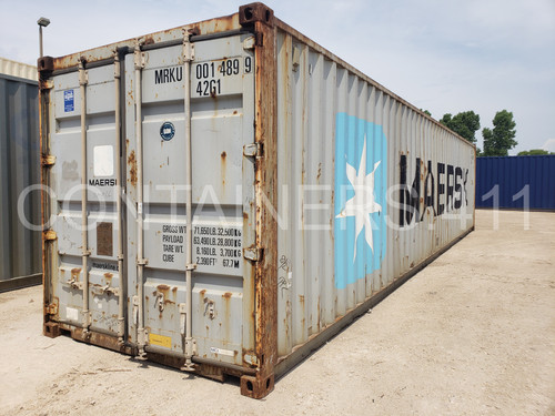 40FT Shipping Container, G4 MRKU 001489 | CONTAINERS411