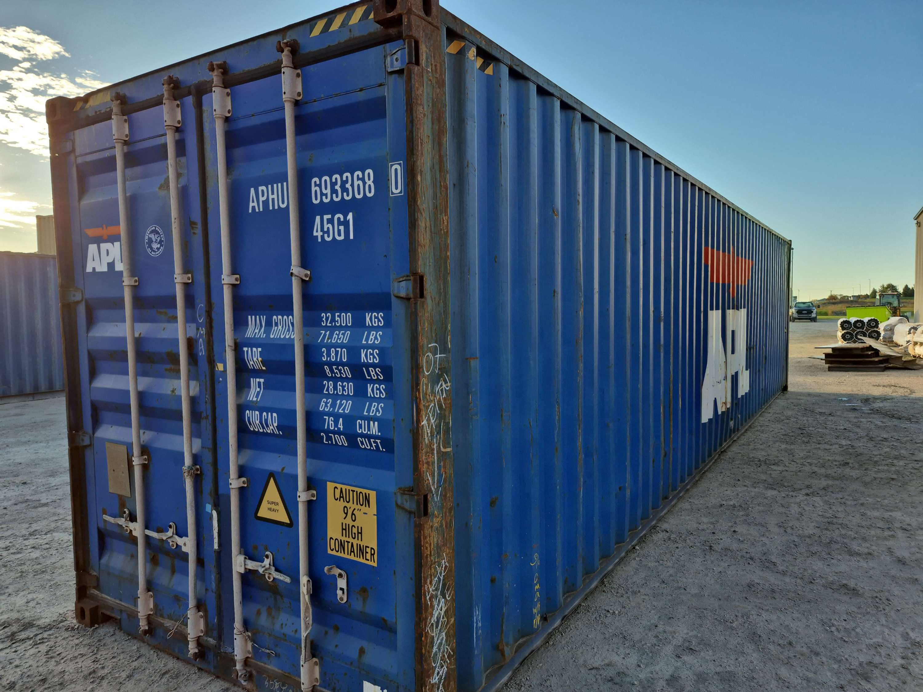 40 foot HC APHU 693368 0