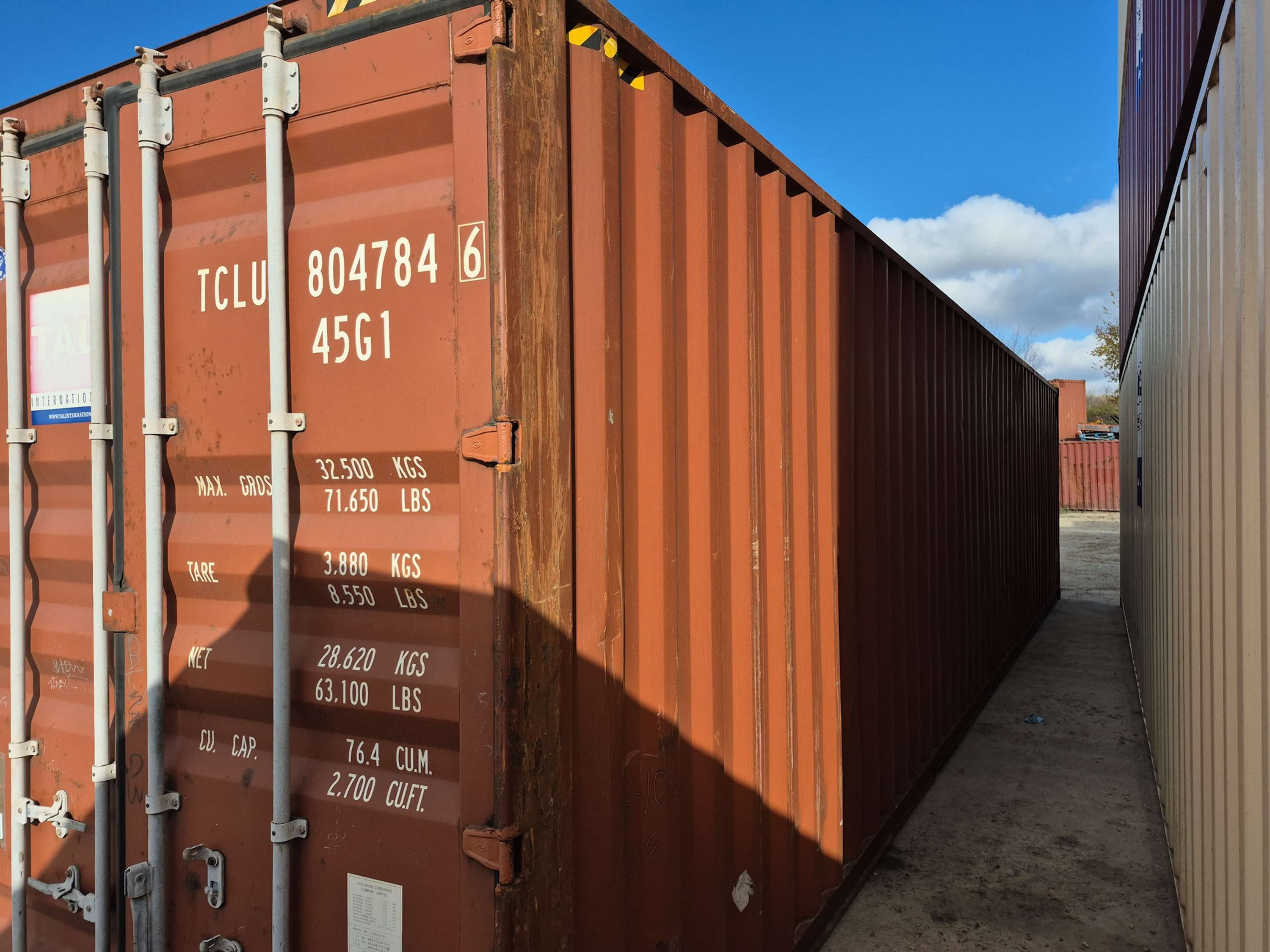 40 foot HC TCLU 804784 6