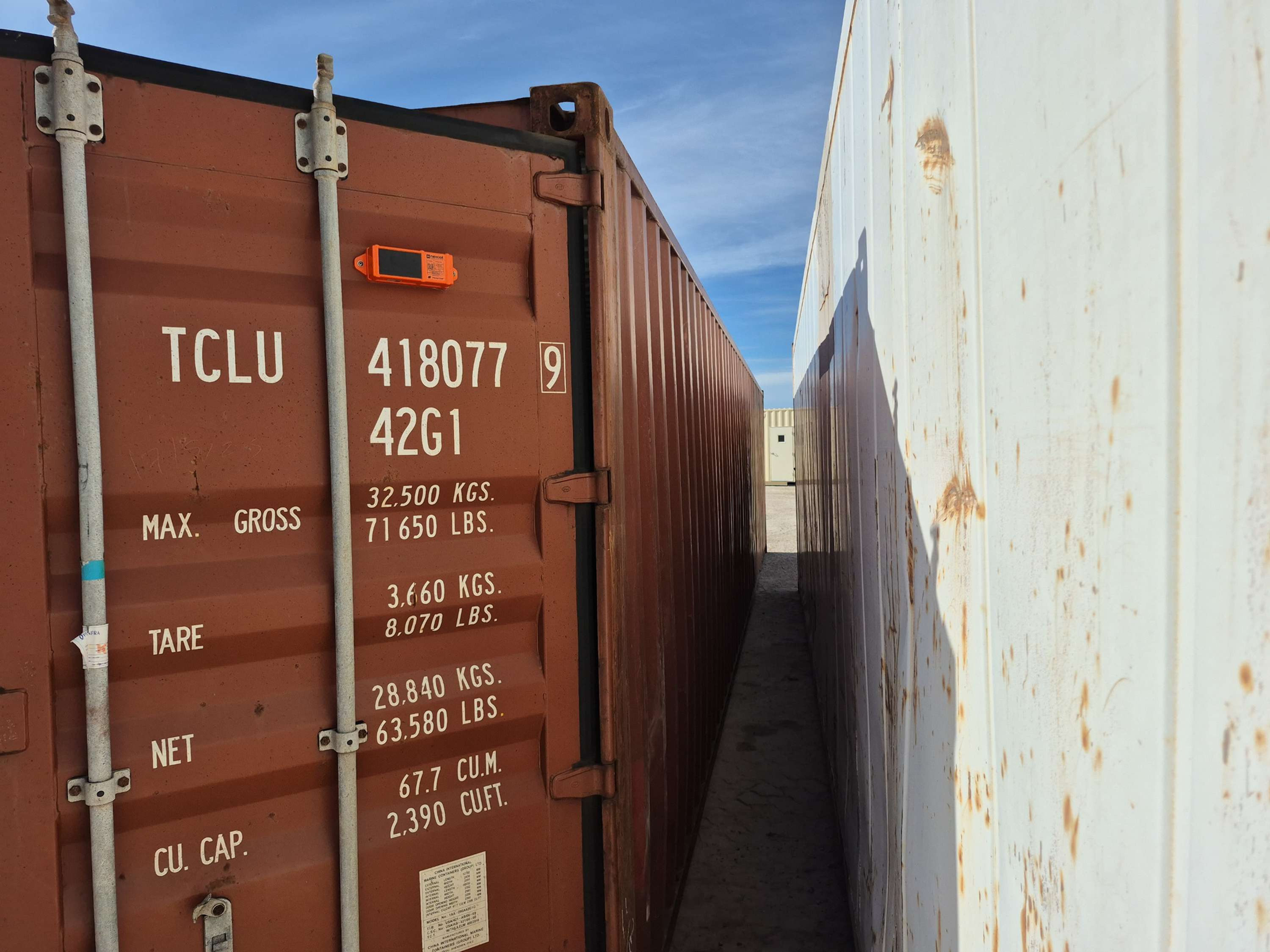 40 foot std TCLU 418077 G4