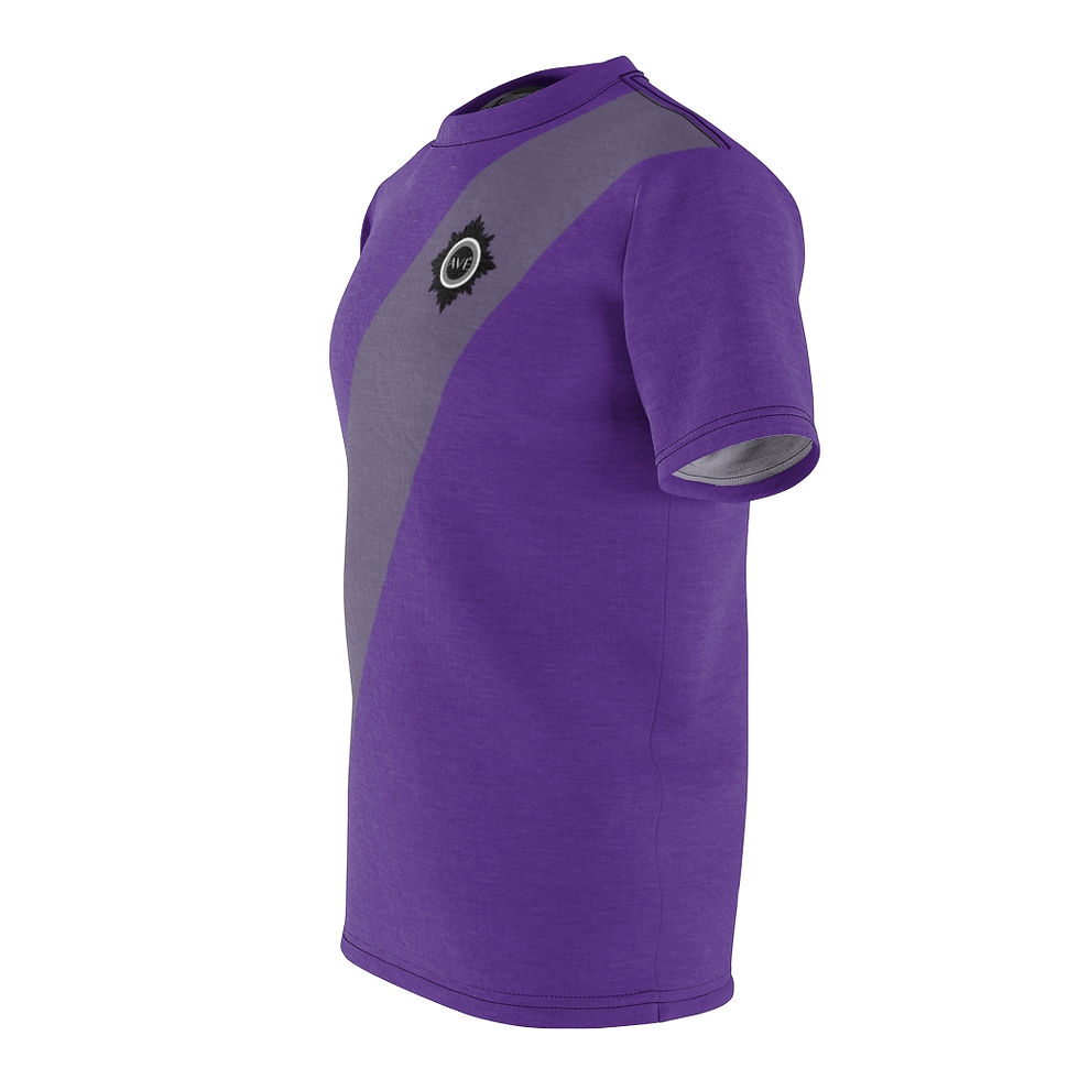 Thumbnail: Unisex Avé - Brooch Tee Purple