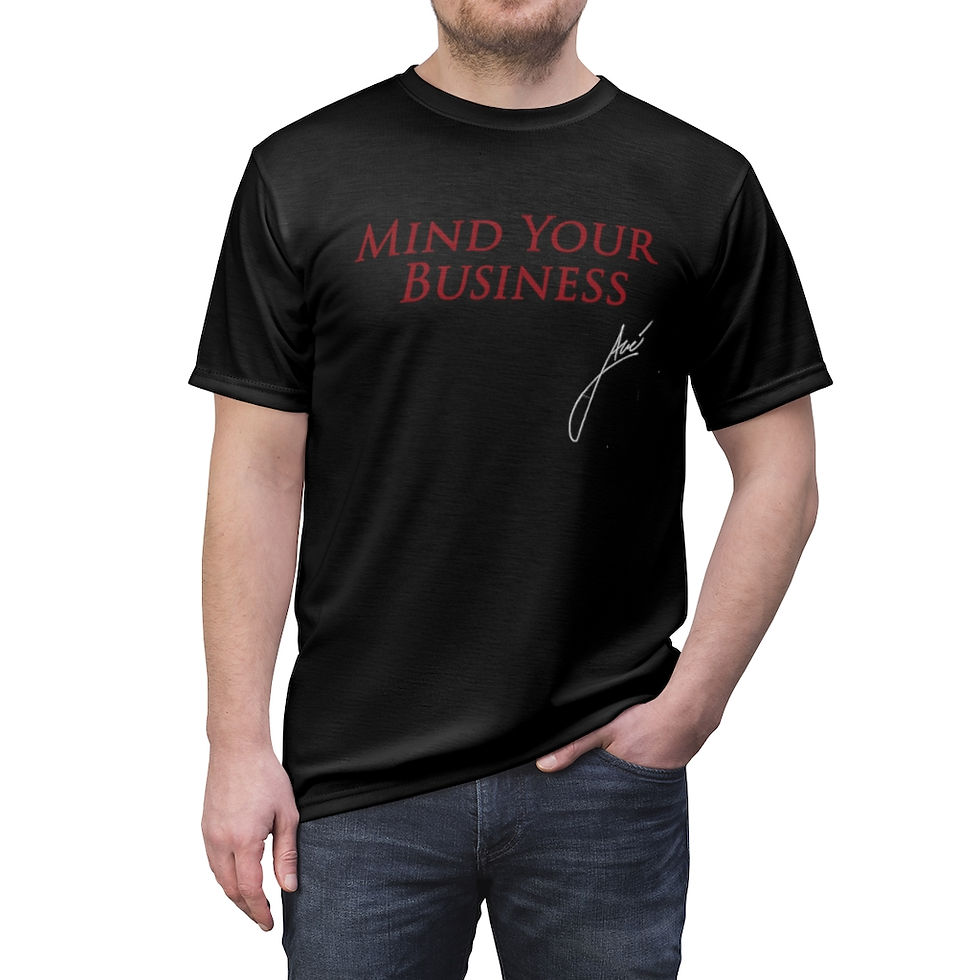 Thumbnail: Mind Your Business T Shirt - B&R