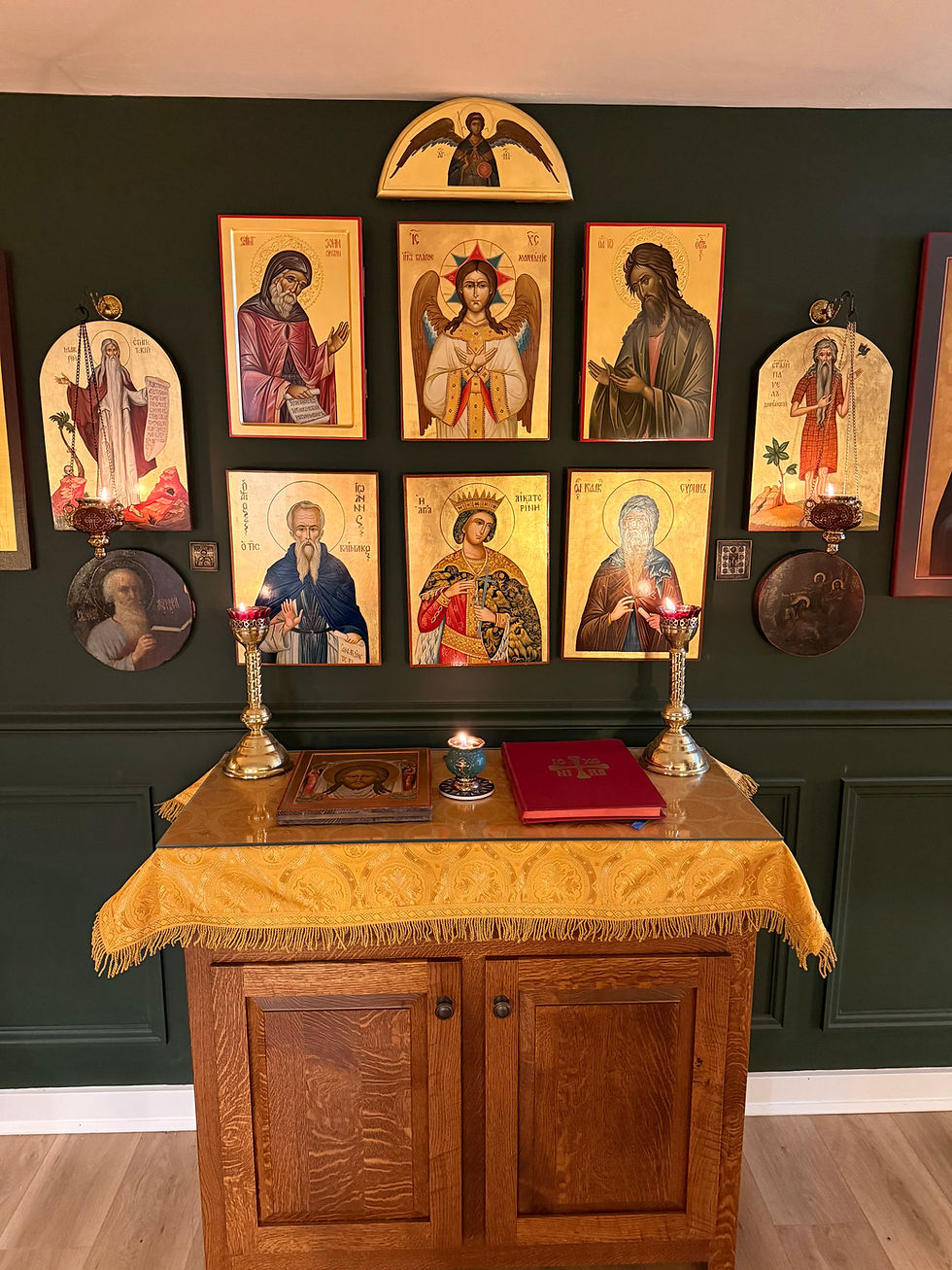 Prayers Before the Iconostasis - I