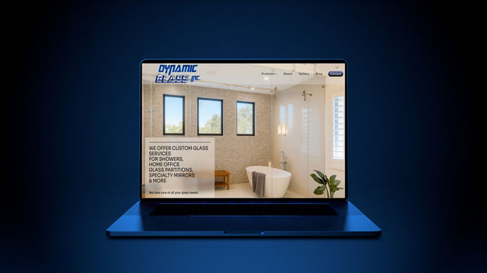 Dynamic Glass Inc. website