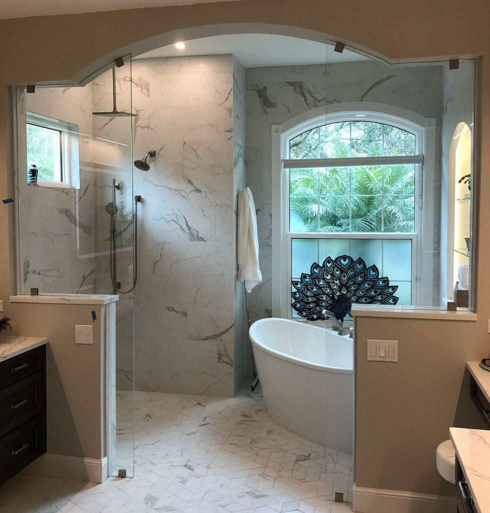 Frameless Walk In Shower with Notched Fixed Panels.jpg