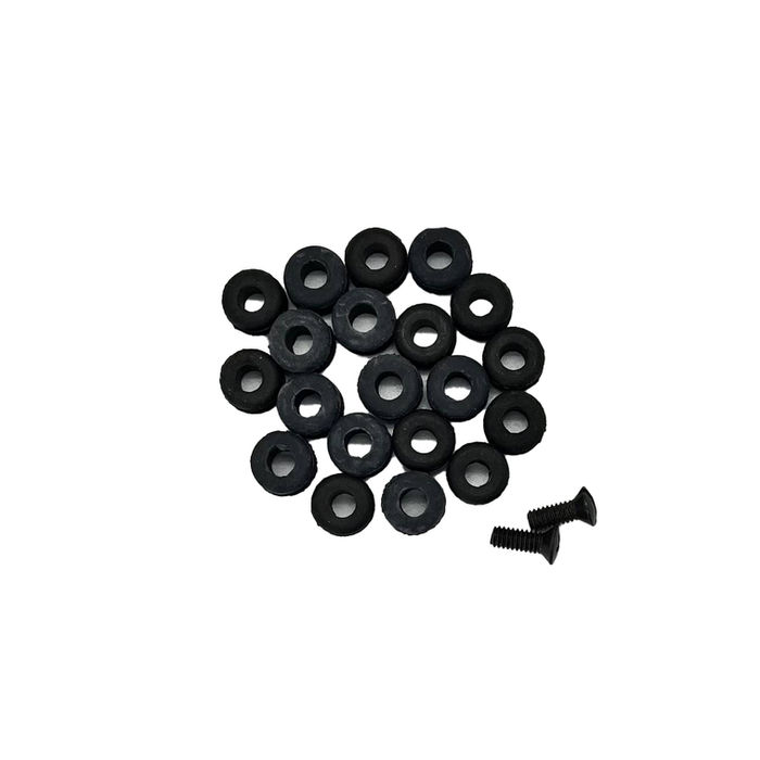 Grommets and screws