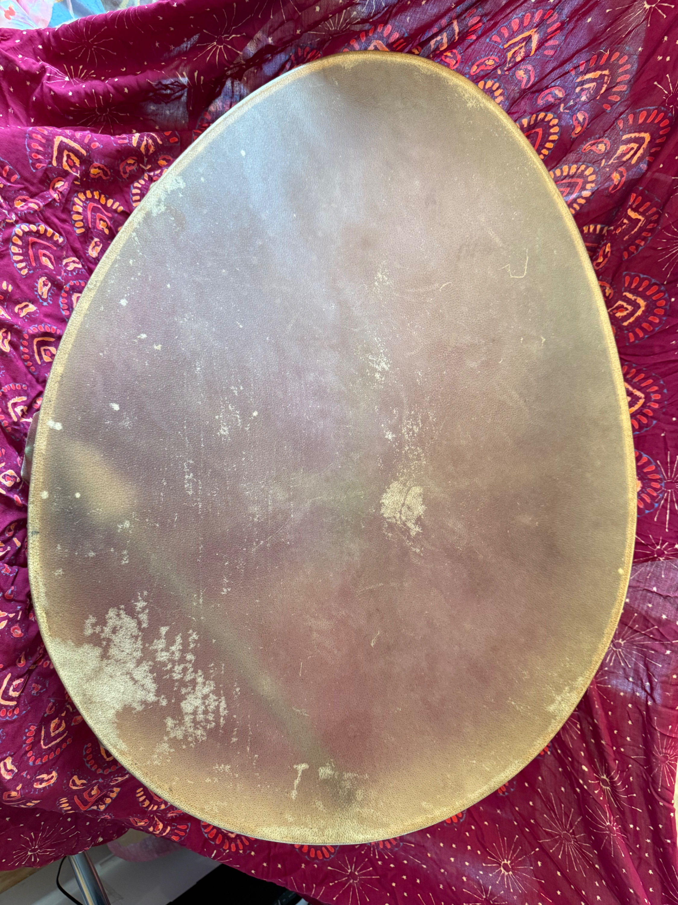 Australian Bison Hide and Australian Oak Mother Drum