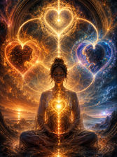 The Alignment of the Three Hearts
Remembering the Wholeness Within