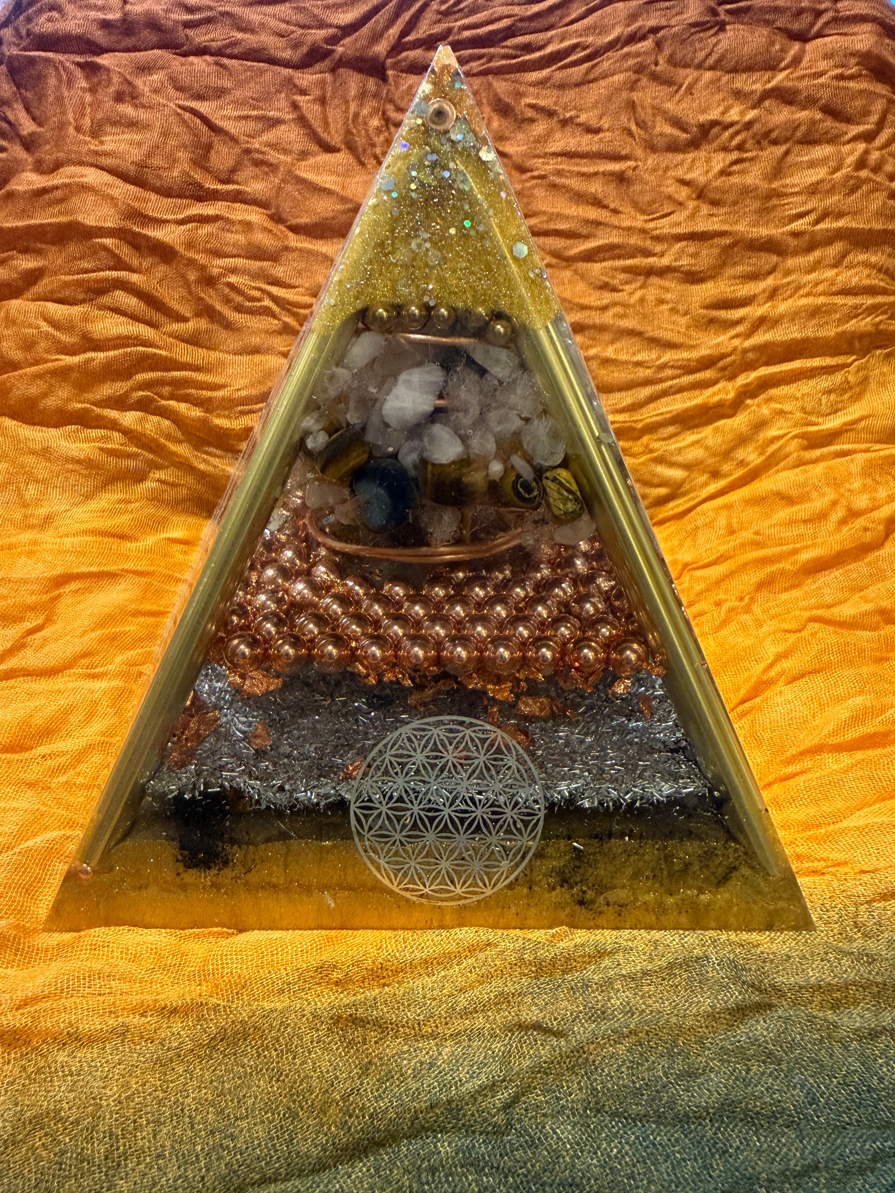 Orgonite Pyramids (Made to Order)