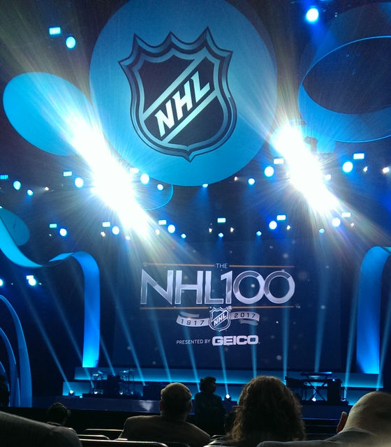The NHL 100 Centennial Celebration Takes Over In Hollywood Ca As It Becomes Hockeywood