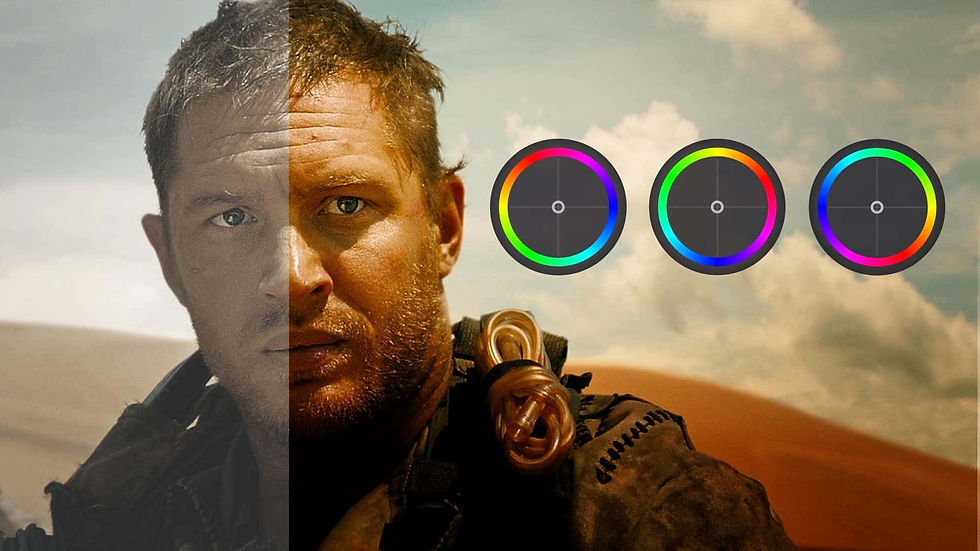 color grade and VFX